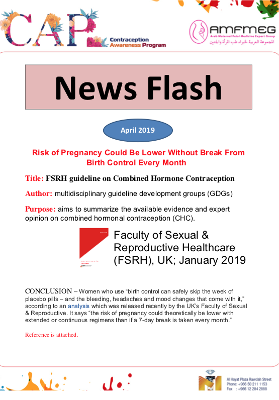 News Flash April 2019